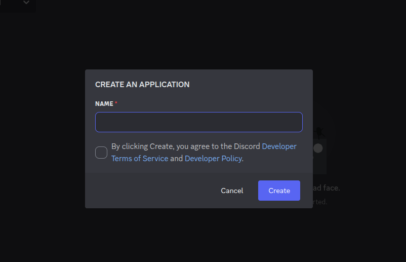 Création initiale du Bot